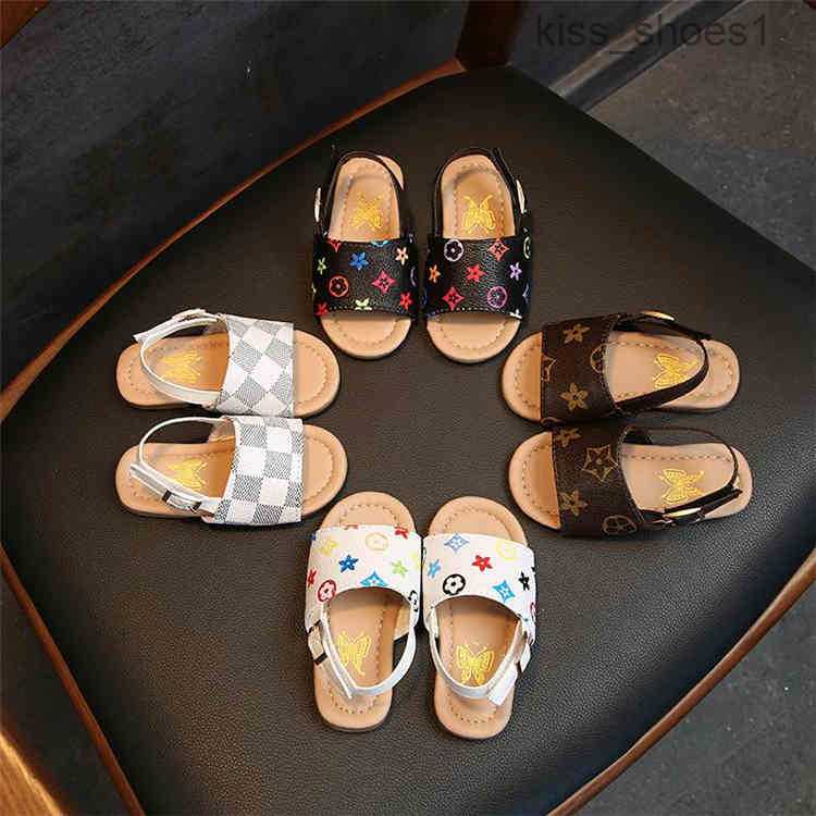 

Summer Boys and girls kids sandals baby kids shoes 4 styles toddler slippers soft bottom children shoes kids designer shoes GC110, #02