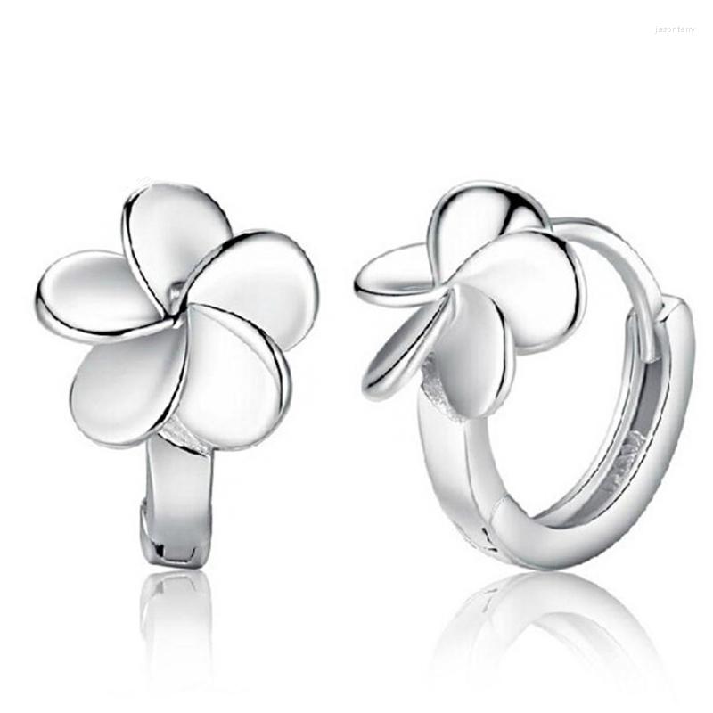 

Hoop Earrings Wholesale 12 Pairs Flower Cute Simple Style Small Loop Huggie Fashion Jewelry Accessories Gifts For Women Girls