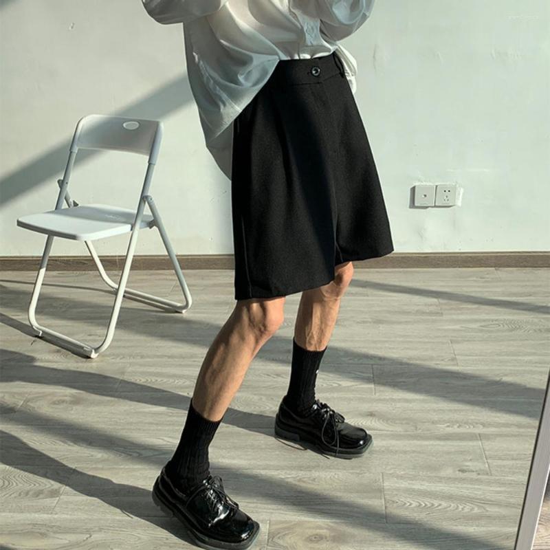 

Men's Shorts Simple Summer High Street Draped Loose Casual Men Lightweight Dress Up, Grey