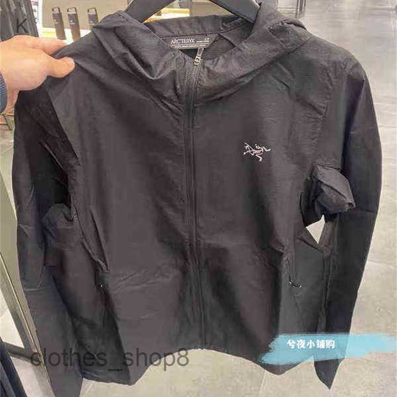 

Designer Canada Niche Brand Jackets Coats Men's Jacket Arc'teryss Hoodies Purchasing Arc Incendo Airshell Windproof Jacket Sportswe N6UH, Wine