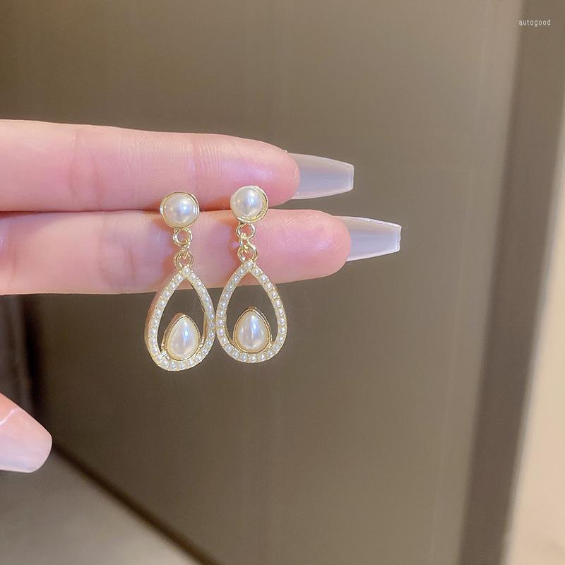 

Dangle Earrings Fashion Trend Elegant Exquisite Luxury Pearl Zircon Stud Women's Valentine's Day Gift Party Premium Jewelry Gifts