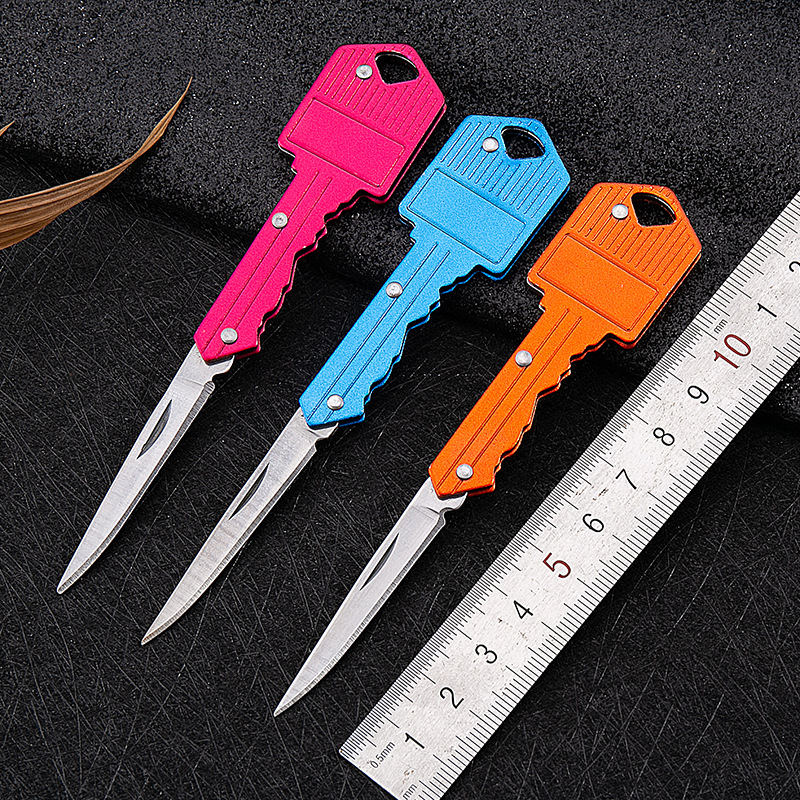 

Folding Knife Keychains Mini Pocket Knives Outdoor Camping Knifes Wholesale