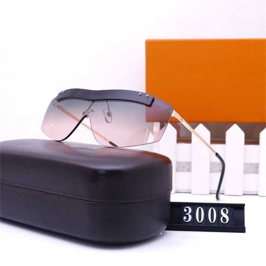 

Sunglasses 2023 new Overseas sunglasses men's and women's street shooting travel fashion glasses 3008