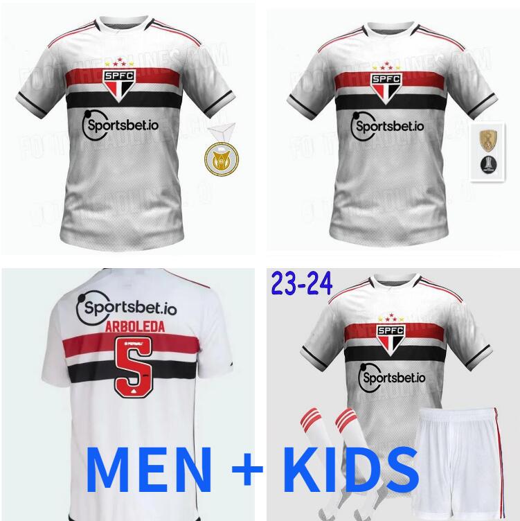 

2023 Sao Paulo fc soccer jerseys LUCIANO 23 24 Arboleda Rafinha Calleri ALISSON PABLO MAIA pele eterno 2024 home away 3rd football shirt, 21/22