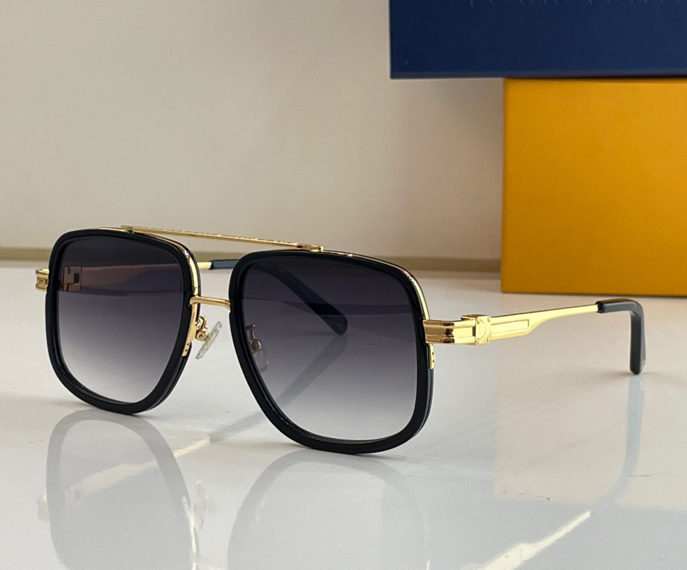 

Fashion designer Z8581 mens women sunglasses acetate metal combination square glasses outdoor leisure versatile style Anti-Ultraviolet protection come with box