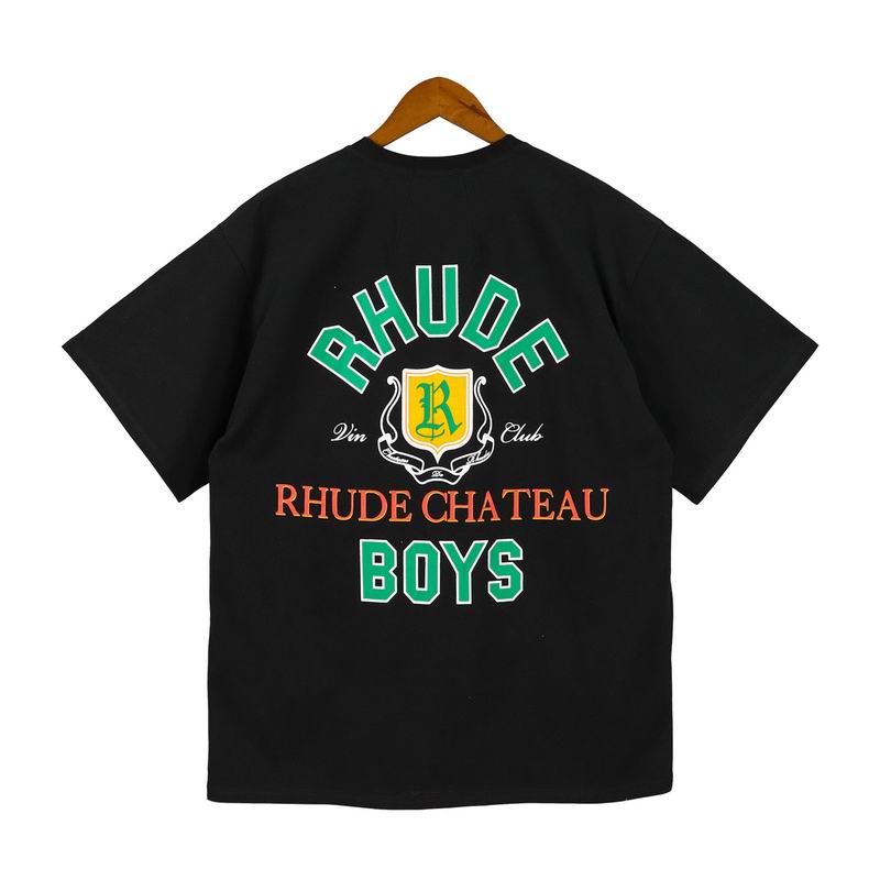 

2023 Summer Rhude T shirt Mens Designer T Shirt Rhude Casual shirts Man Womens Tees Short Sleeves Top Sell Luxury Men Hip Hop clothes US SIZE S-2XL, Q111