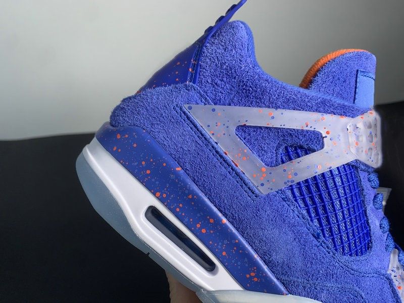 

2023 Basketball shoes Special Edition Jumpman 4s PE Gators Game Royal White Team Orange Fashion Sport Zapatos Sneakers Excellent Quality Come With Box US7-13