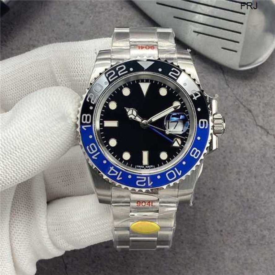 

Designer Watches Rolax Mens Watch Mechanical Automatic Perfect Batman 116710 Eta 3285 Movement Mens Watch Sapphire Glass Mechani frj