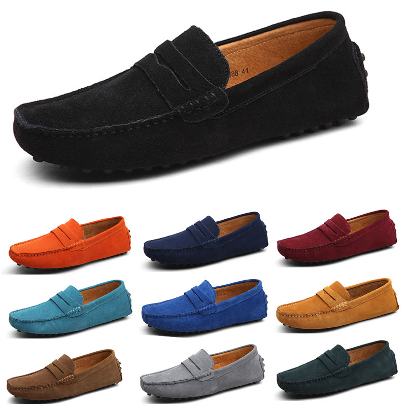 

men casual shoes Espadrilles triple black navy brown wine red taupe Sky Blue Burgundy mens sneakers outdoor jogging walking size 40-45 seventy two