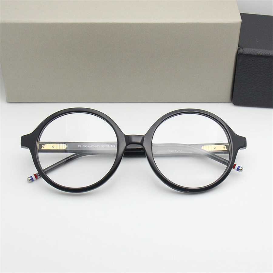 

Sunglasses 2023 new Large face round glasses tb500 men's and women's fashion mainstream Korean myopia optical frame