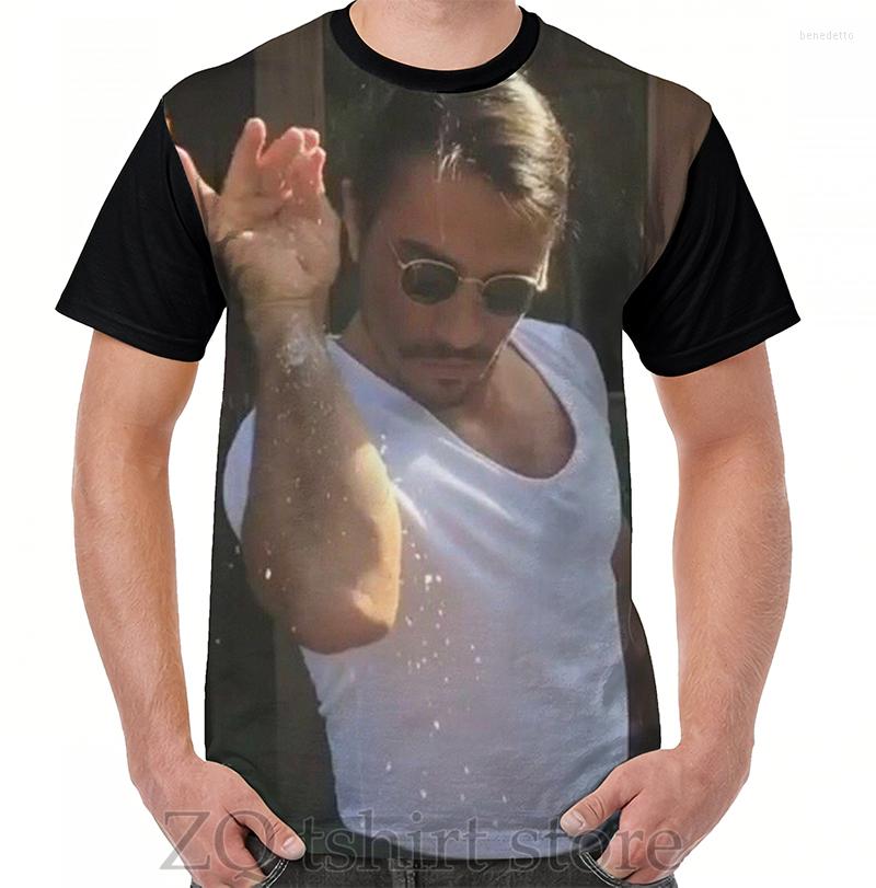 

Men's T Shirts Salt Bae Graphic T-Shirt Men Tops Tee Women Shirt Funny Print O-neck Short Sleeve Tshirts