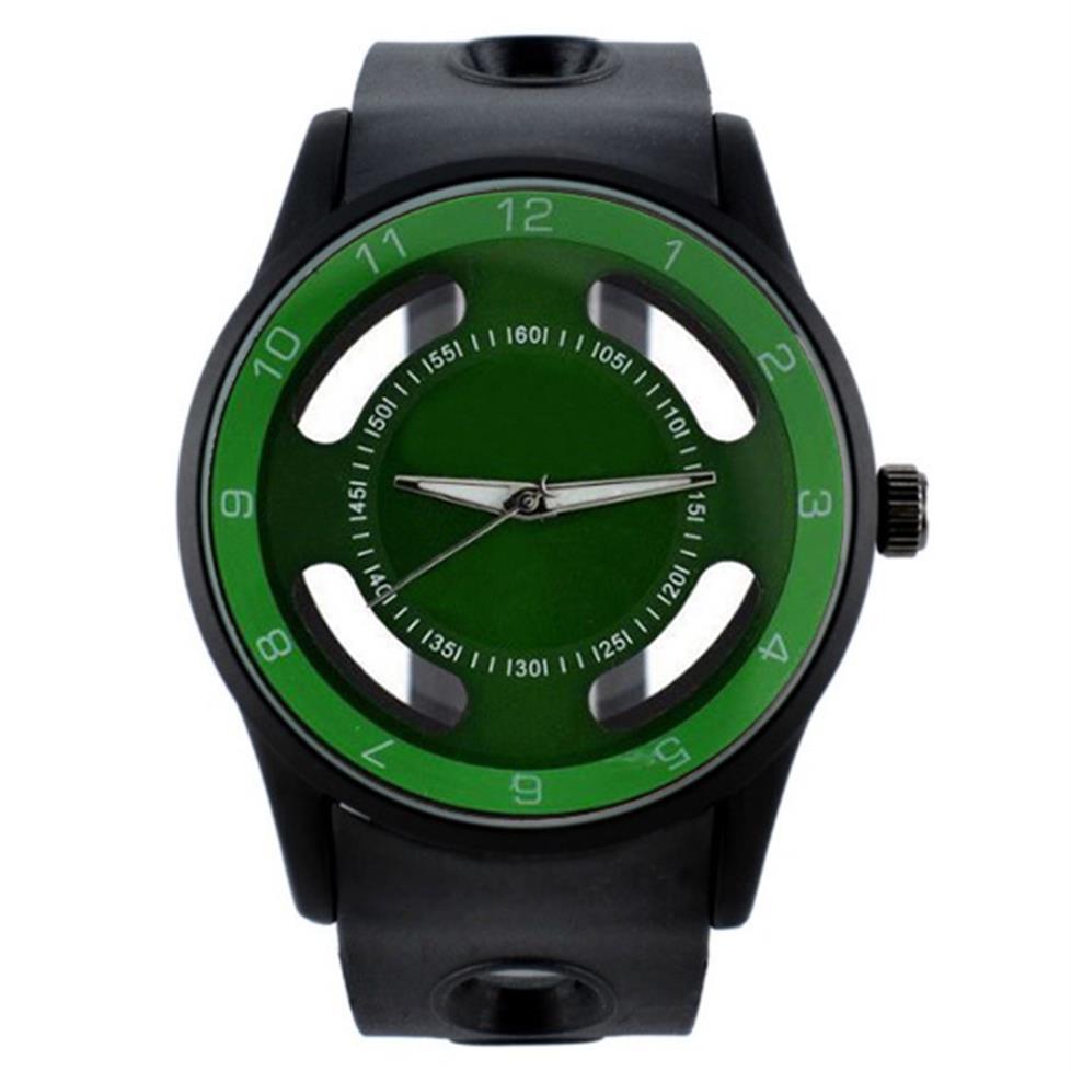 

Fashion Brand Watches women men Rubber band quartz wrist watch N062964, White yellow
