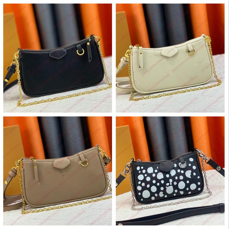 

Women chain bags Easy Pouch On Strap handbag designer mini Shoulder crossbody bag lady monograms genuine leather messenger wallet purse pouch dhgate Sacoche M80349