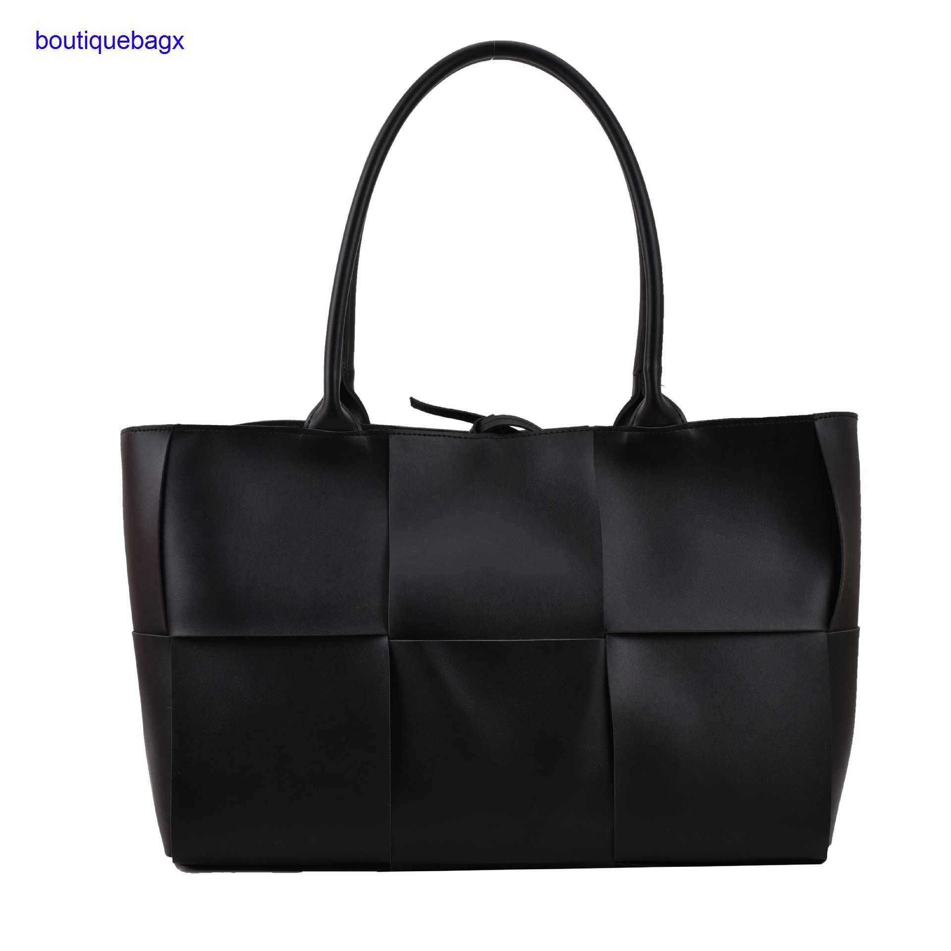 

Luxury Bottegss Venetss Arco Evening Bags online store 2023 textured Large new Korean bag shoulder female large capacity woven Tot With logo JGX4, Black5
