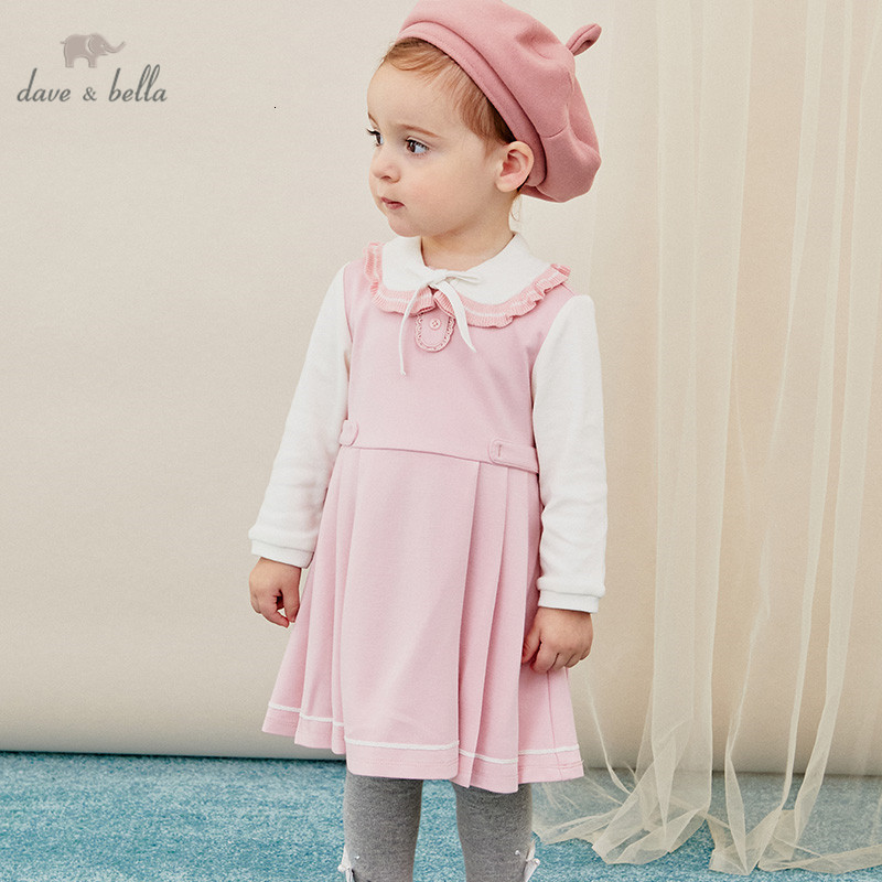 

Caps Hats DBH14269 dave bella autumn born baby girls cute cartooon solid hat girls fashion bucket cap 230313, Pink