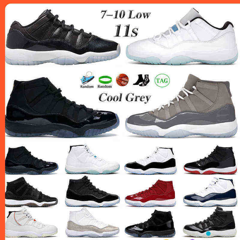 

men women 11 basketball shoes 11s Low 72-10 Cool Grey Jubilee 25th Anniversary Bred Concord Legend blue Bright Citrus Space jam Heiress mens, #14