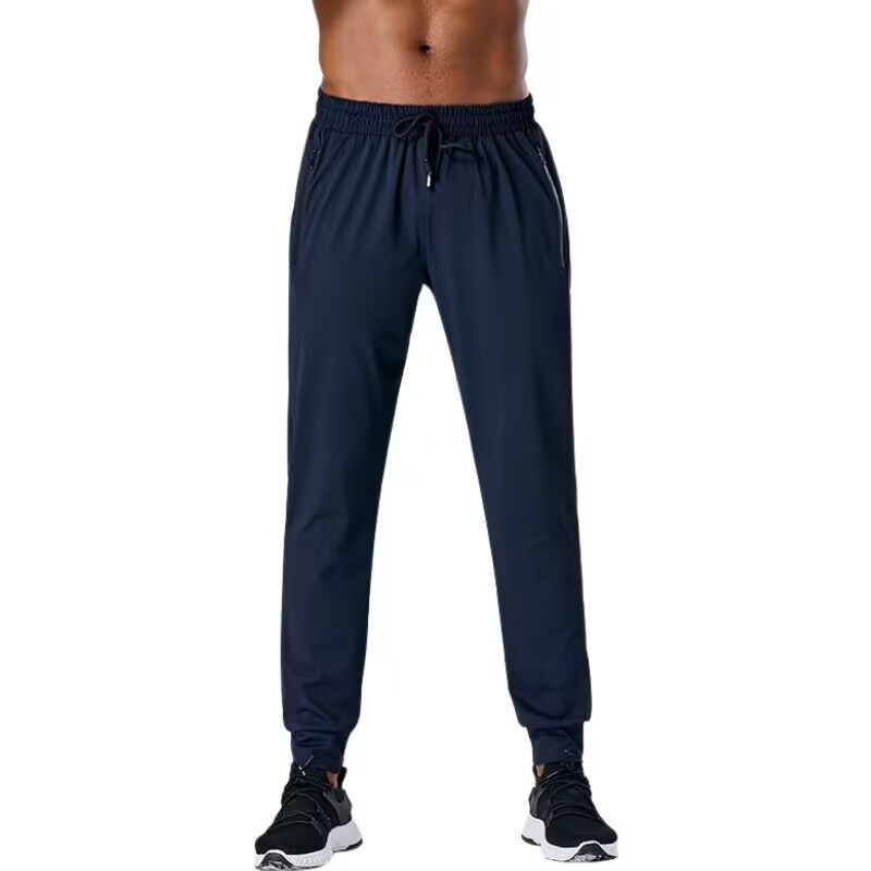 

fashionable and of high quality running pants men's fitness training thin fast drying breathable Leggings summer casual pants, As shown in the figure