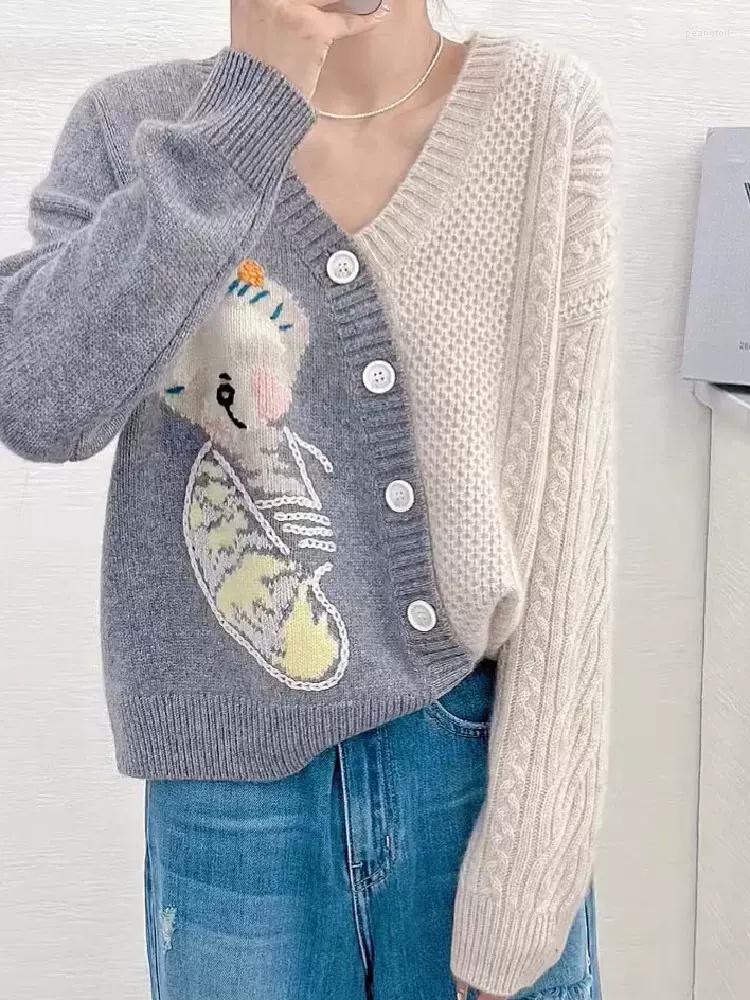 

Women' Knits Cloting Korean Fashion, Gray