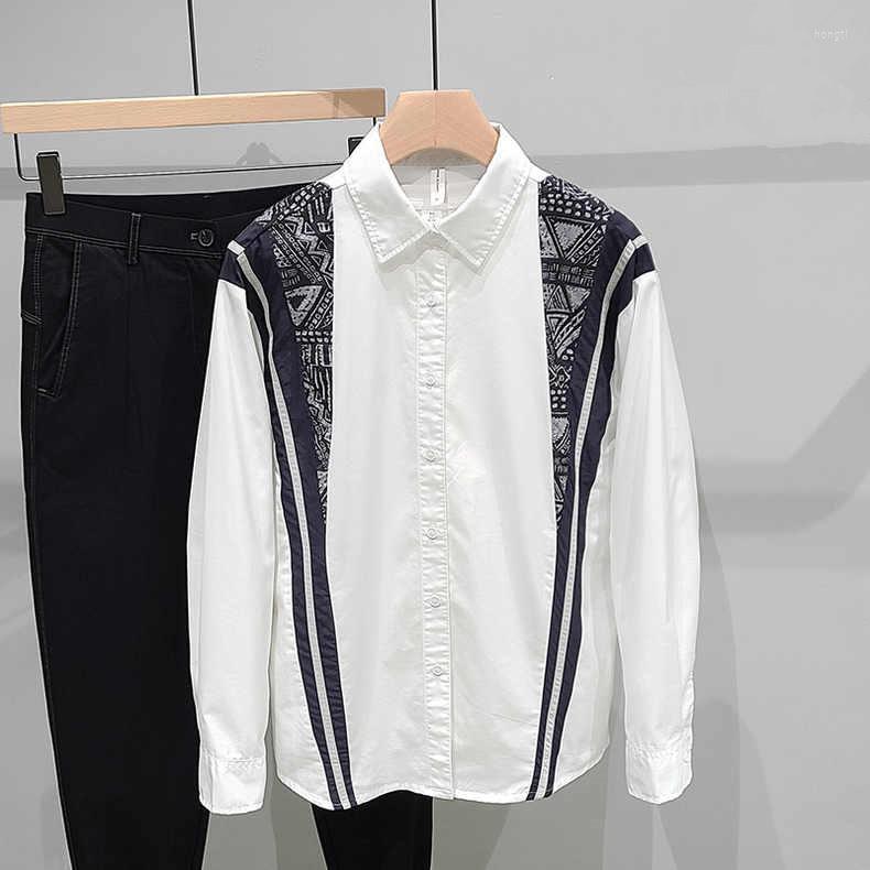 

Men' Casual Shirts B02289 Fashion Men' 2023 Runway Luxury European Design Party Style Clothing