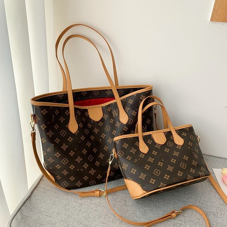 

Large Capacity Totes New Handbag Women's Retro Commuter Minority All-Match European and American Internet Red Fashion, Aspic