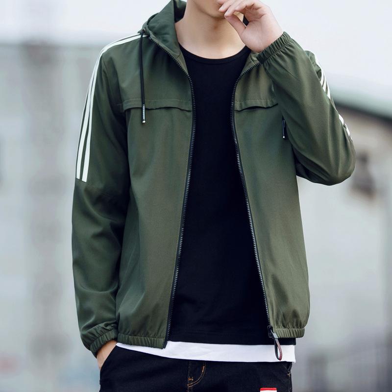 

Men's Jackets Jacket 2023 Spring Trend Casual Wind Thin Section Youth -4XL