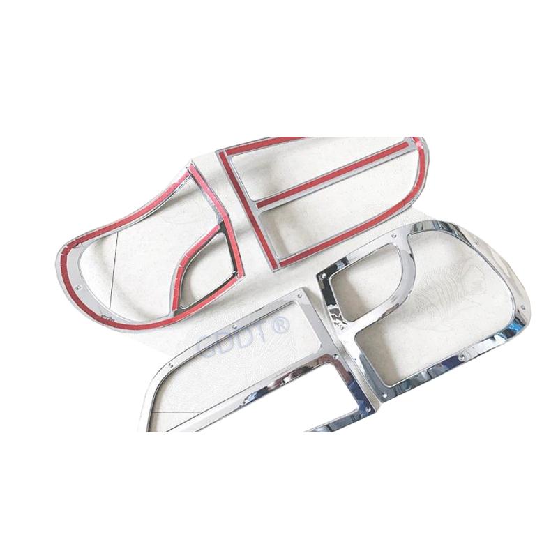 

Lighting System Other 4 Piece 2001-2007 Tail Light Chrome Cover For H1 Warning Lamp Frame Rear Lamps Pieces Stick Old Or Design