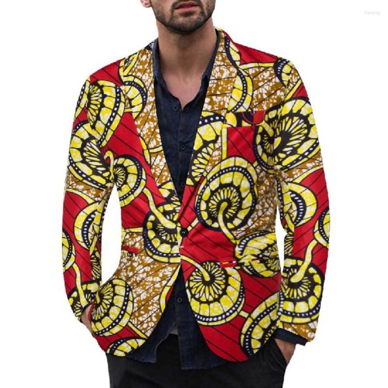 

Men's Suits 8 Colors Hawaii Style Men's Suit Spring And Autumn Casual Printed Blazers Coat Party Slim Fit Pattern Floral Jackets M-3XL, 206