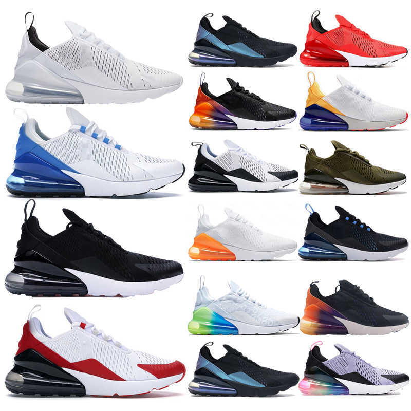 

Excellent Retro Jogging Trainers Running Shoes 270S Sneakers Triple White Black Ice Photon Blue Platinum Volt 270 Sports Og Women Mens Barel size 36-45, 31#