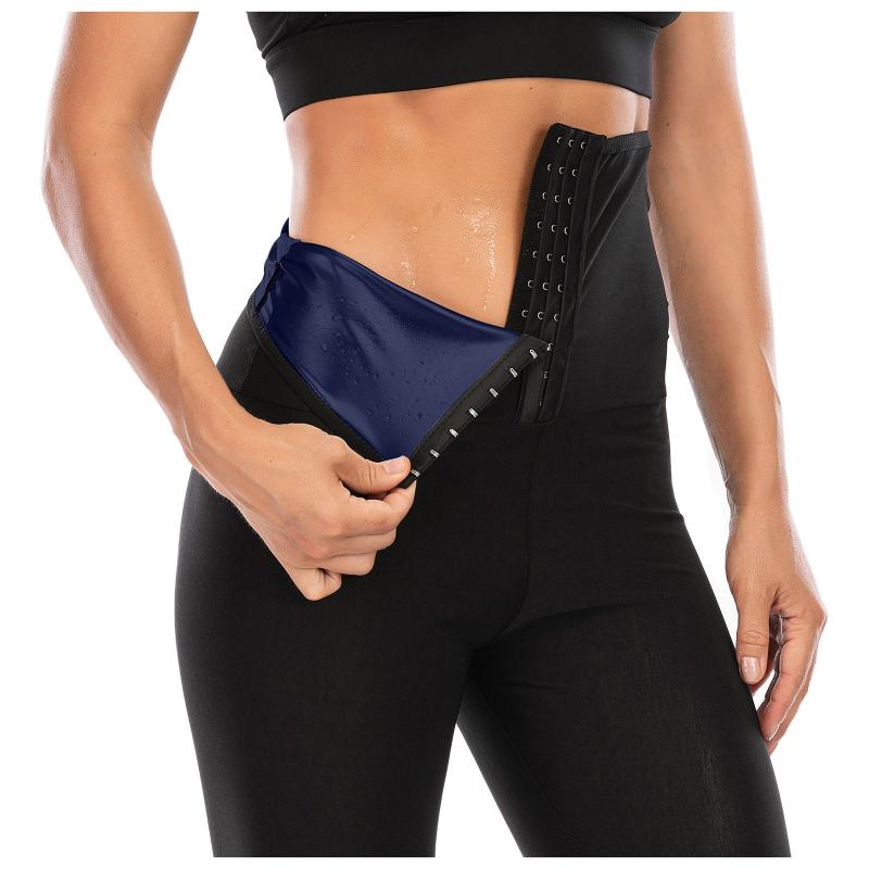 

Women' Shapers Women Waist Trainers Sweat Sauna Pants Body Shaper Slimming Trainer Corset Leggings Underwears, Black