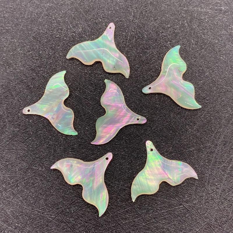 

Charms Natural Sea Shell Fishtail Pendants White Carved Pendant For DIY Necklace Earrings Jewelry Accessories Supplies