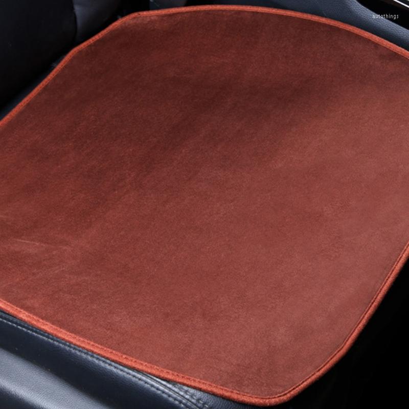 

Car Seat Covers Universal Cushion Cover Auto Front Winter Warm Flannel Anti Slip Mat Interior Styling Accessories Decoration