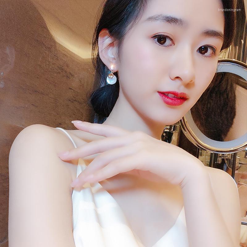 

Stud Earrings Korean Version Of Opal For Women 2023 Fashion Compact And Simple Versatile