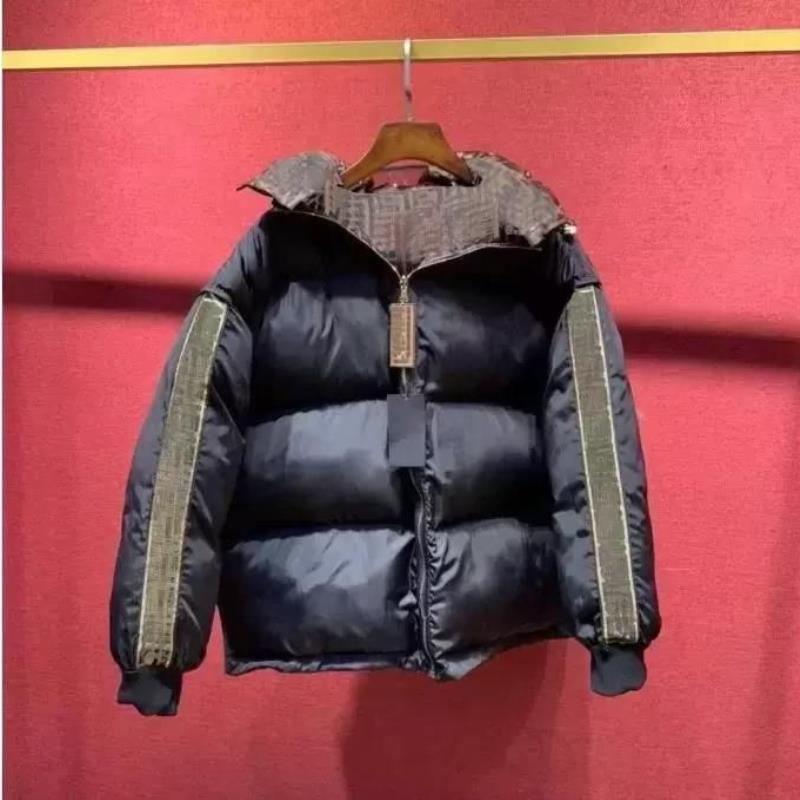 

Down jacket Mark ens designer Coat Parka Winter Jacket Down Outerwear Men Women Overcoat Jackets man hoodies Causal protection Hip Hop Jpeh, Black
