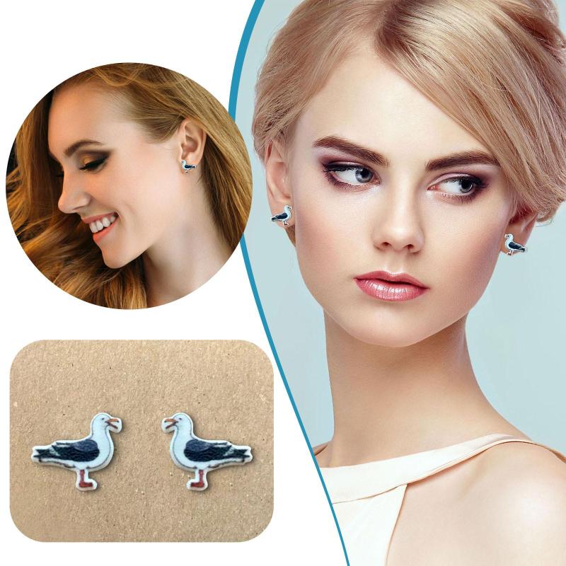 

Stud Earrings 1 Pair Fashion Women Jewelry Gift For Girl Birthday Valentine's Day Anniversary