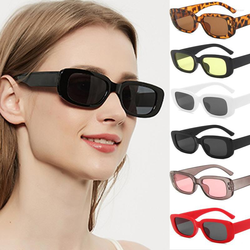 

Sunglasses Frames ZUEE Summer Fashion Small Rectangle Frame For Women Vintage Retro Punk Square Sun Glasses Eyewear Shades UV400