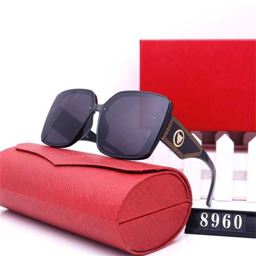 

Sunglasses 2023 new Overseas sunglasses men's and women's street shooting travel fashion glasses 8960