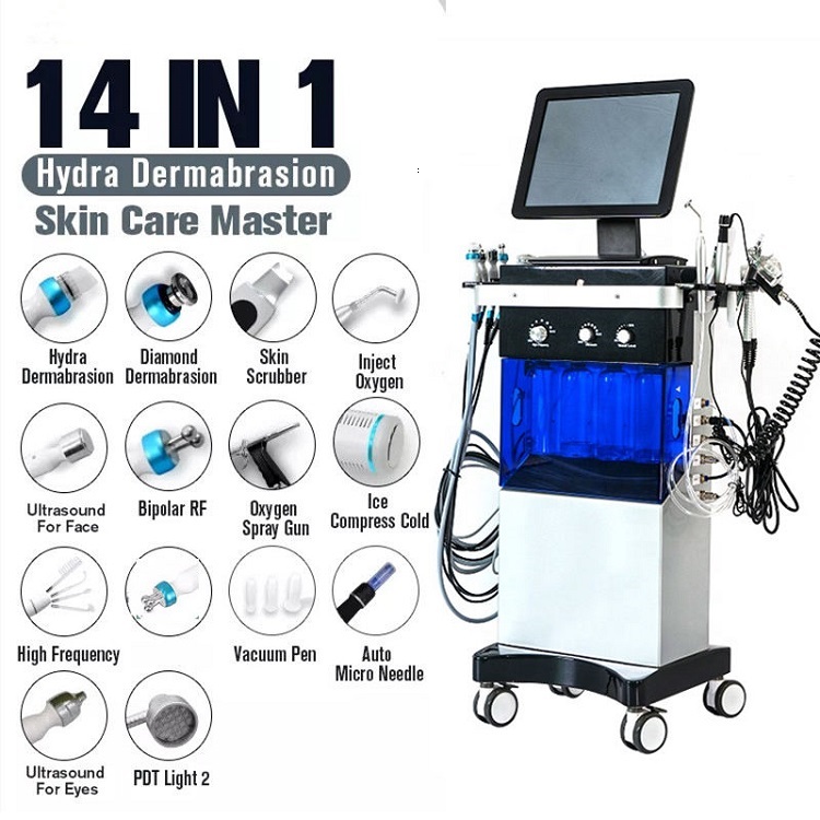 

Hydra Peel Microdermabrasion hydrofacial machine Oxygen Jet Facial Aqua Peeling facial cleaning tru hydro facial machine skin peeler machine