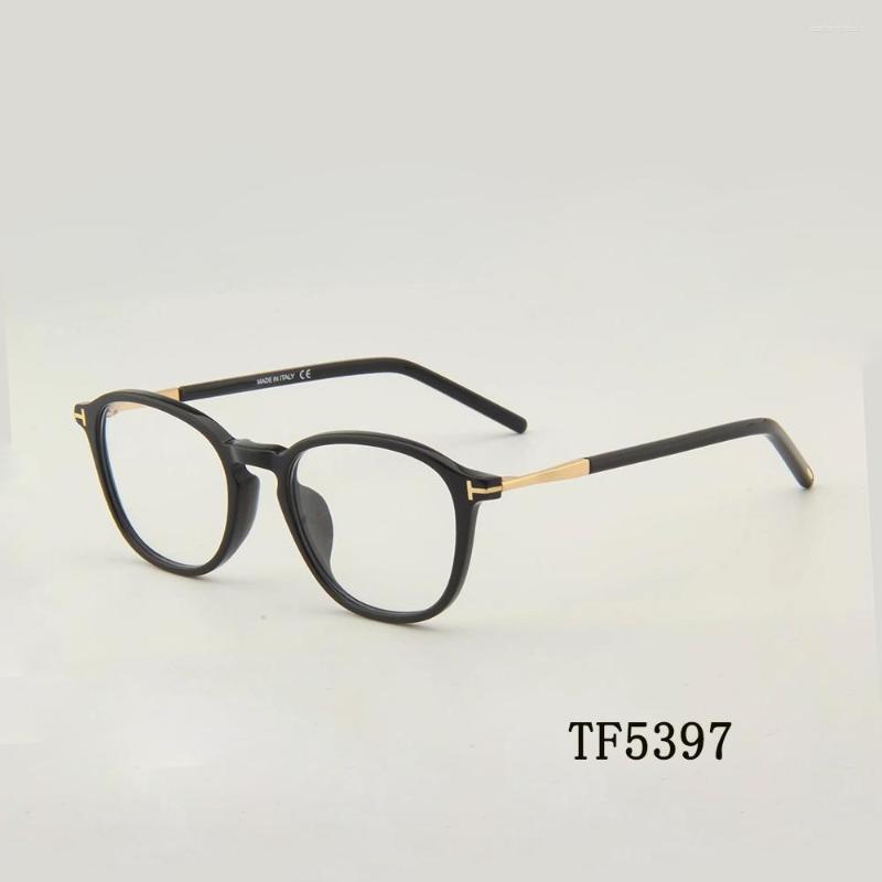 

Sunglasses Frames Style Square Acetate Optical Eyewear Brand Retro Myopia Eyeglass Women Men Classic Prescription Glasses Frame TF5397