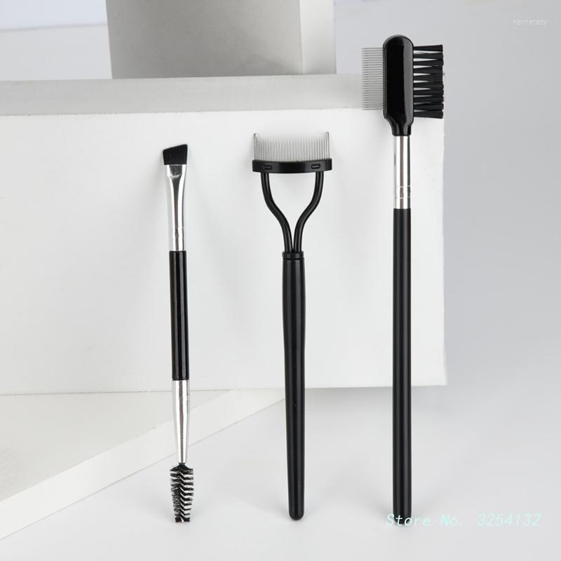 

Makeup Brushes Eyelash Comb Brush Tool Eyebrow Lash Separator Double Ended Eye Brow Spoolie For Grooming