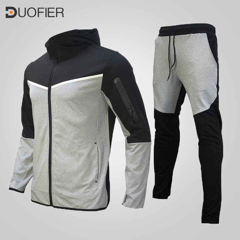 

Men's Tracksuits Couple Jogging HoodiesSweatpants Two Pieces Set Men Tracksuit Tops Joggers Pants Set Male Jogging Sportswear Mens Sweat Suit 230313, Nctz127black