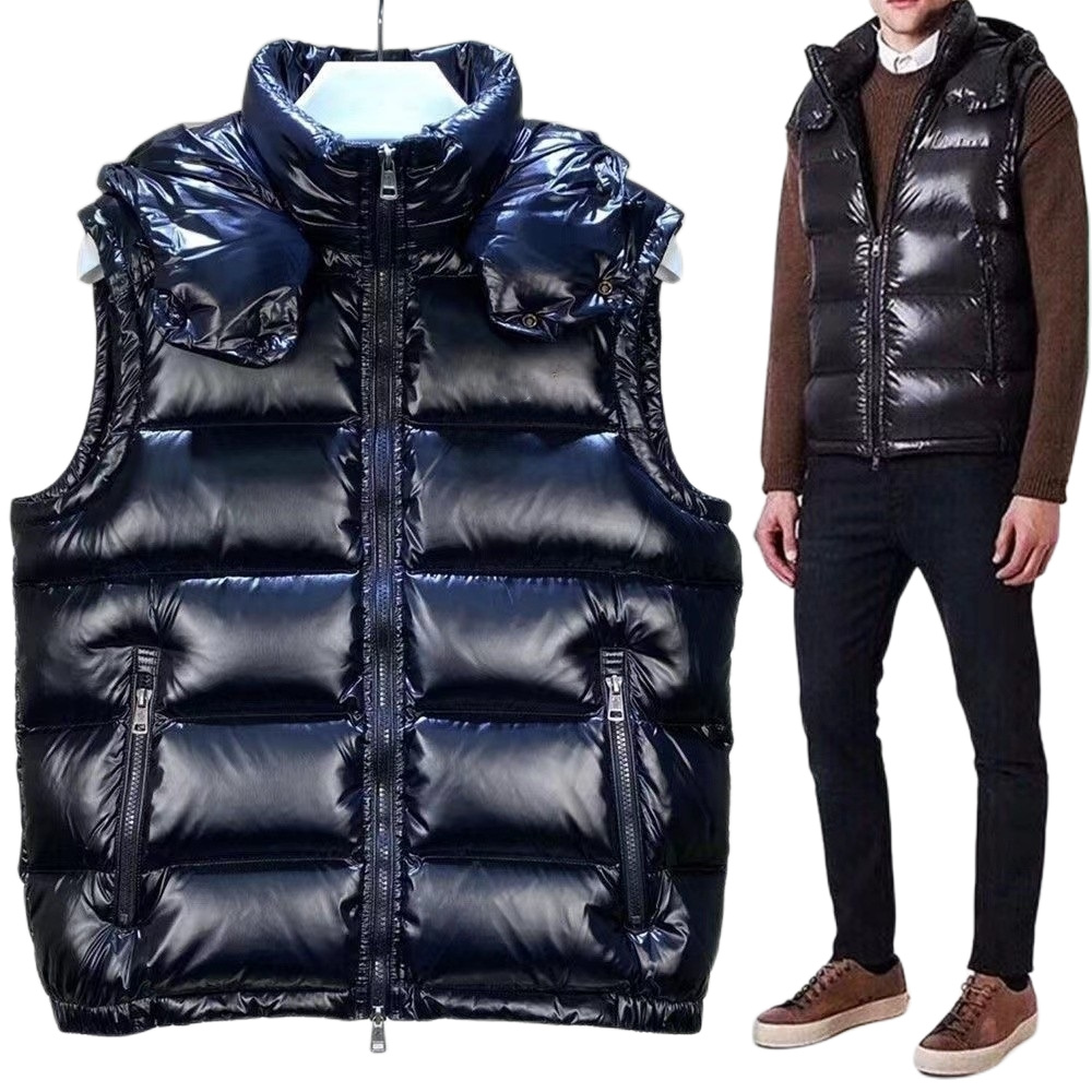

Men's Vests Down Coat Winter Puffer Jacket Clothing Outerwear Vests Top Designer Parkas Men Jackets Luxury Streetwear Homme Unisex Coats size s-4xl