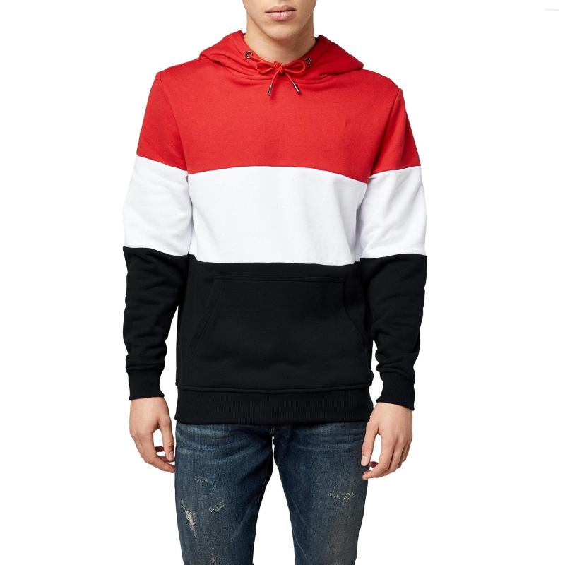 

Men' Hoodies Fashion Hoodie Pullover Long Sleeve Fitness Men, Red