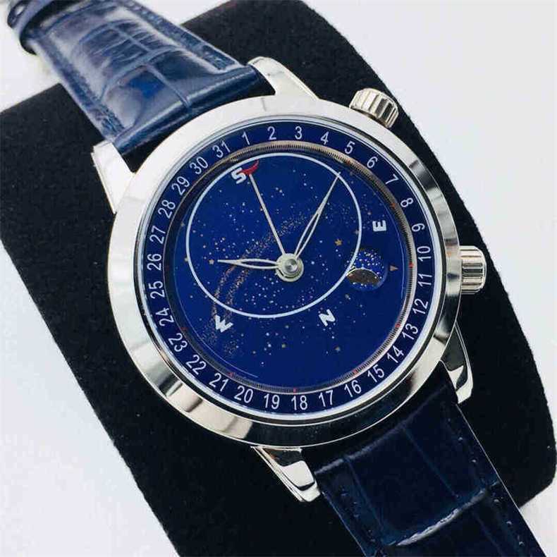 

Super replicating complex features Luxury Watches For Mens Pate Philipp watch Baida Star Nautilus Series Watch Swiss Famous Fully Automatic Mechanical NM7Y, Blue