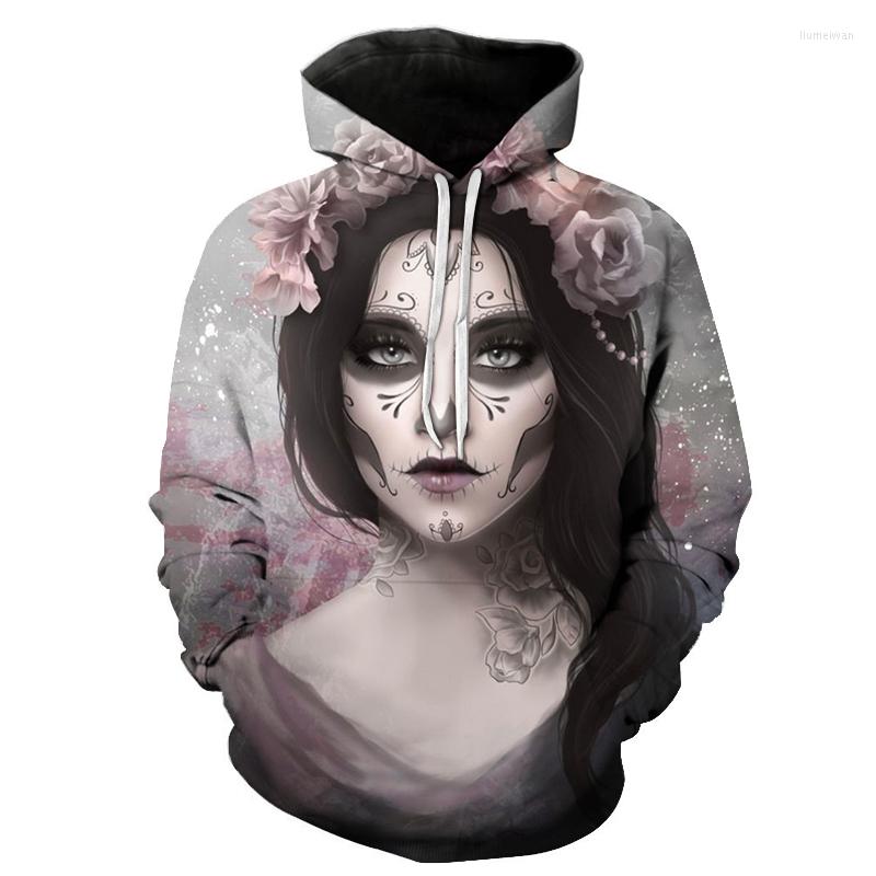 

Men's Hoodies 2023 Spring Autumn Men Funny Hip Hop Glamorous 3D Print Sweatshirts Women Casual Long Sleeve Pocket Hooded Pullover, Wy-1306