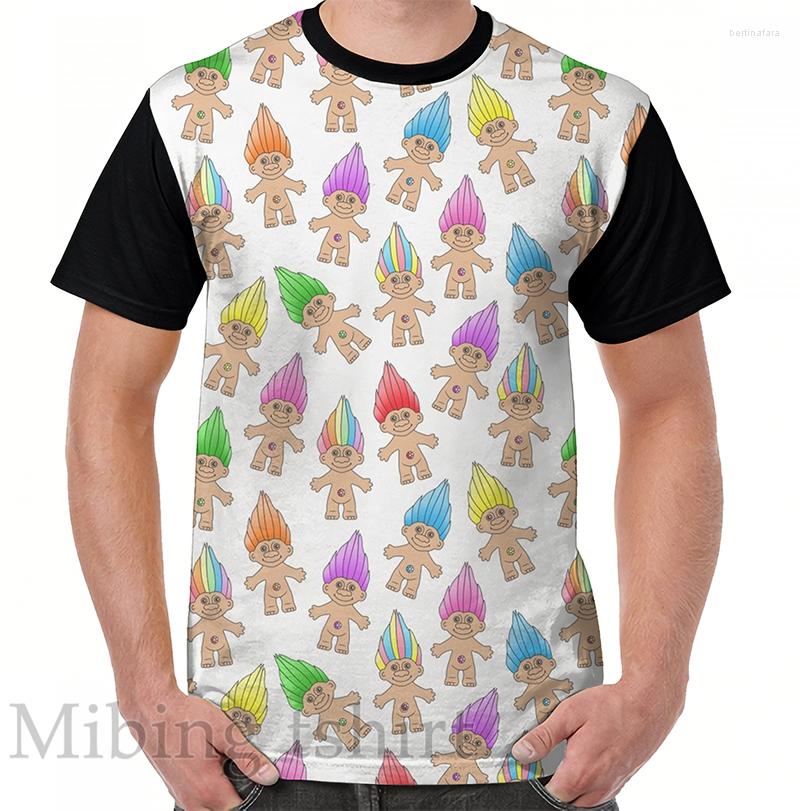 

Men' T Shirts Funny Print Men Shirt Women Tops Tee Troll Magic Graphic T-Shirt O-neck Short Sleeve Casual Tshirts