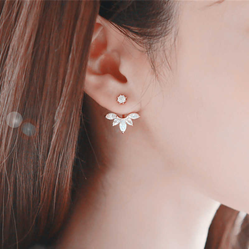 

Dangle Chandelier Zircon Daisy Flower Earrings European American Fashion Earrings Petals Set With Crystal Temperament Versatile Earrings For Women G230313