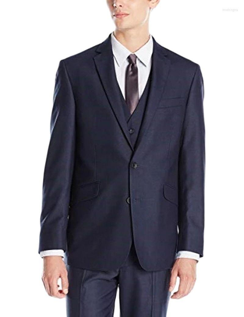 

Men's Suits Men Single Breasted Blue Two Button Wedding For Classic Men's Slim Clothing Weight Loss Tuxedos Costume Homme, Custom made
