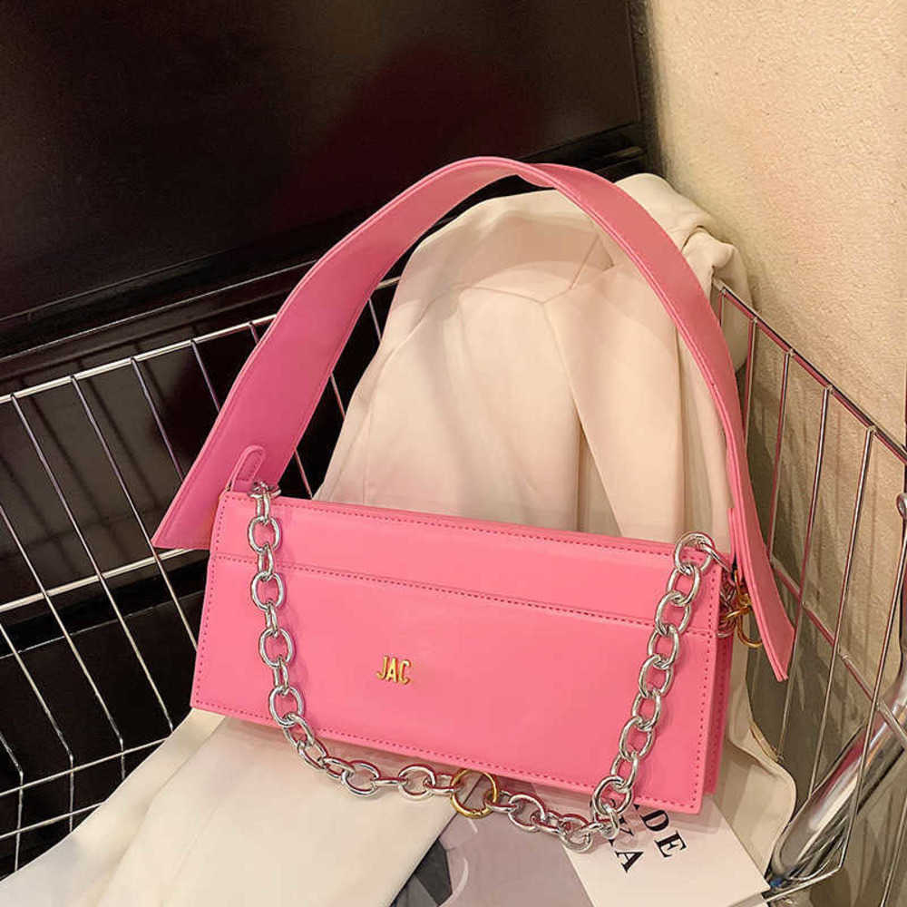 

shoulder bags totes designer handbag women chain pink bag fashion leather crossbody bags purse Lady Messenger Underarm 230204