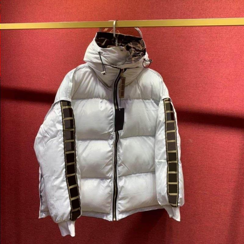

Down jacket Unisex Mens Down Coat Double-sided Fashion Letters String Womens Jackets Winter Thick Windbreaker Casual Hooded Parkas 3 Co Bsbo, Orange