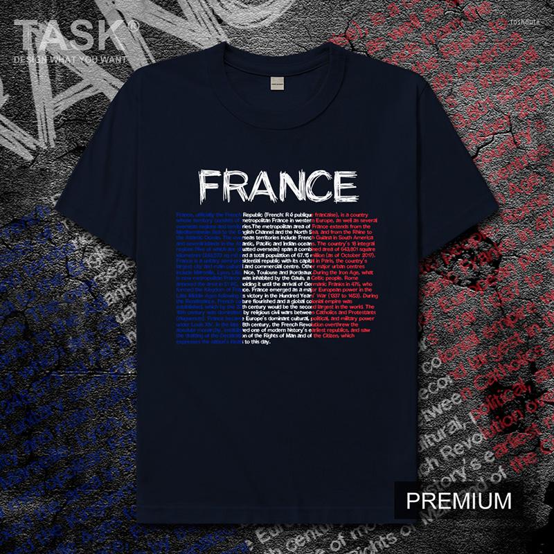 

Men's T Shirts France French Republic FRA FR Mens Shirt Tops T-shirt Short Sleeve Clothes Sweatshirt Tees Cotton National Team Country, 021-maroon